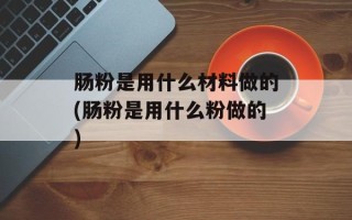 肠粉是用什么材料做的(肠粉是用什么粉做的)