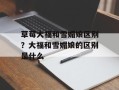草莓大福和雪媚娘区别？大福和雪媚娘的区别是什么