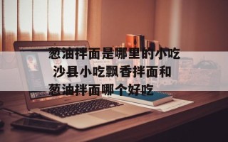 葱油拌面是哪里的小吃 沙县小吃飘香拌面和葱油拌面哪个好吃