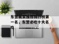东营美食推荐排行榜第一名，东营必吃十大名吃
