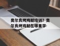 奥尔良烤鸡腿培训？奥尔良烤鸡腿在哪里学