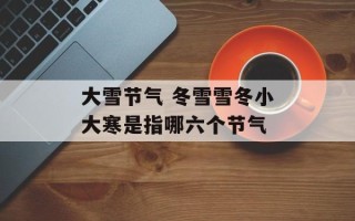 大雪节气 冬雪雪冬小大寒是指哪六个节气