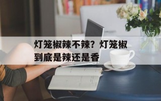 灯笼椒辣不辣？灯笼椒到底是辣还是香