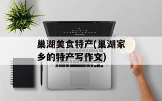 巢湖美食特产(巢湖家乡的特产写作文)