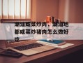 潮汕咸菜炒肉，潮汕地都咸菜炒猪肉怎么做好吃