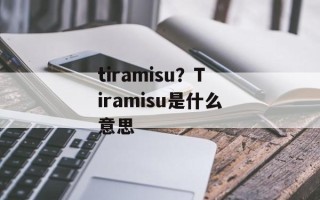 tiramisu？Tiramisu是什么意思