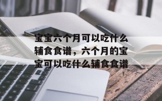 宝宝六个月可以吃什么辅食食谱，六个月的宝宝可以吃什么辅食食谱