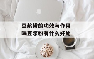 豆浆粉的功效与作用 喝豆浆粉有什么好处