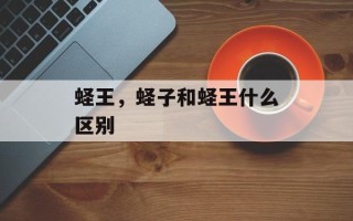 蛏王，蛏子和蛏王什么区别
