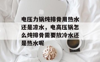 电压力锅炖排骨用热水还是凉水，电高压锅怎么炖排骨需要放冷水还是热水呢