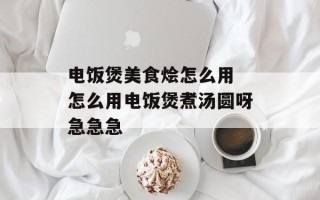 电饭煲美食烩怎么用 怎么用电饭煲煮汤圆呀急急急