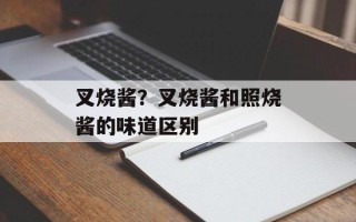 叉烧酱？叉烧酱和照烧酱的味道区别
