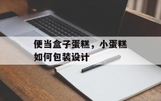 便当盒子蛋糕，小蛋糕如何包装设计