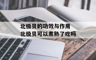 北极贝的功效与作用 北极贝可以煮熟了吃吗