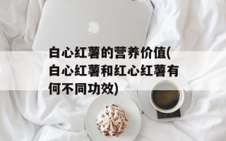 白心红薯的营养价值(白心红薯和红心红薯有何不同功效)