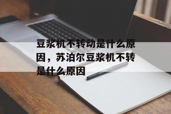 豆浆机不转动是什么原因，苏泊尔豆浆机不转是什么原因-第1张图片-