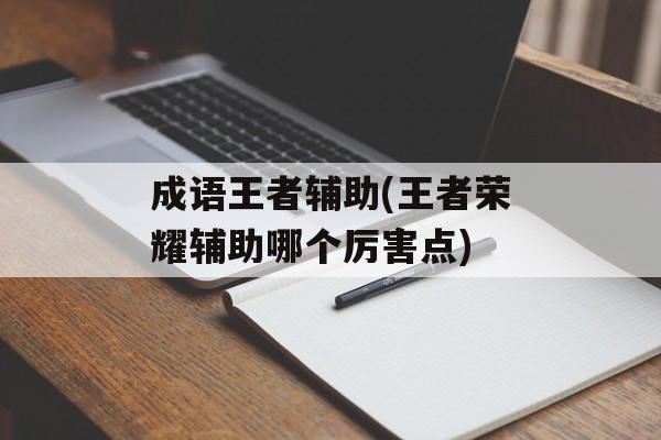 成语王者辅助(王者荣耀辅助哪个厉害点)-第1张图片-