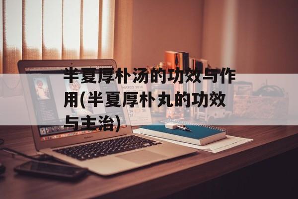 半夏厚朴汤的功效与作用(半夏厚朴丸的功效与主治)-第1张图片-