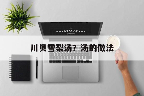 川贝雪梨汤？汤的做法-第1张图片-