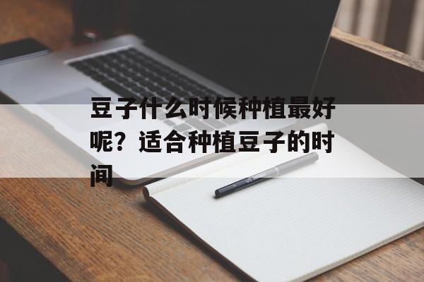 豆子什么时候种植最好呢？适合种植豆子的时间-第1张图片-